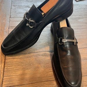 Salvatore Ferragamo mens dress shoes size 10 1/2
